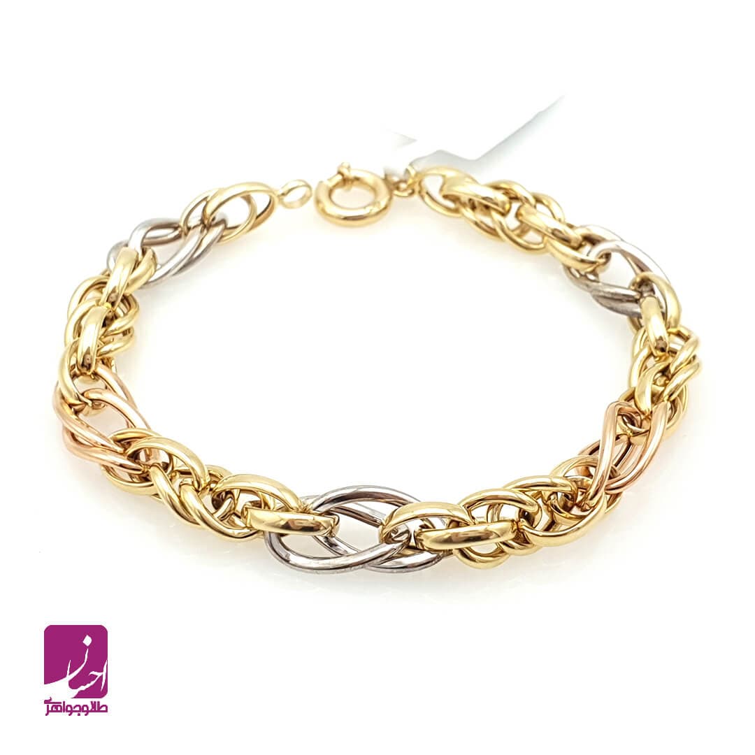 دستبند طلا زنانه ملورین