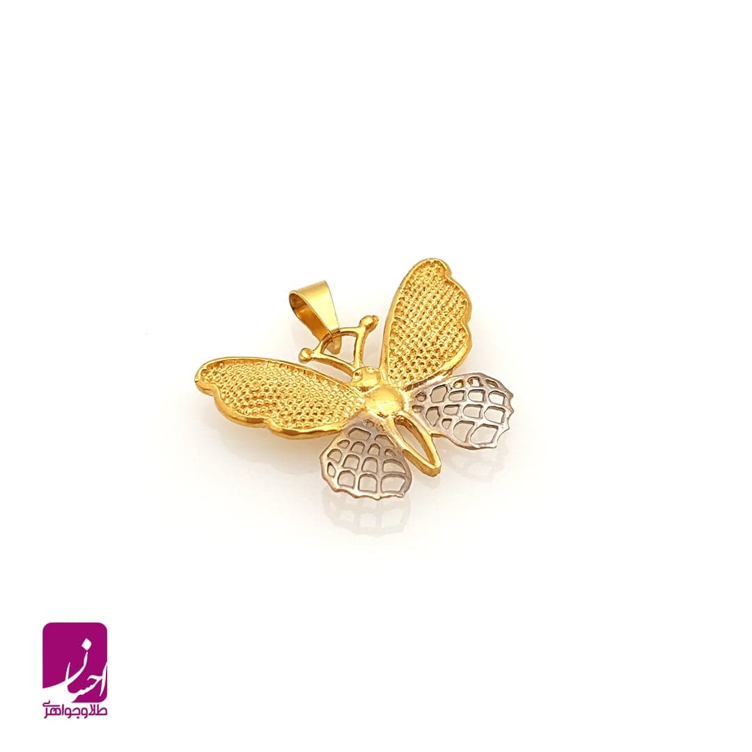 طلا مدال کودک پروانه بدون نگین از (تولید کننده )