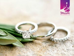 حلقه ازدواج ساده یا نگین دار|طلا|طلا و جواهری احسان|فروش اقساطی طلا