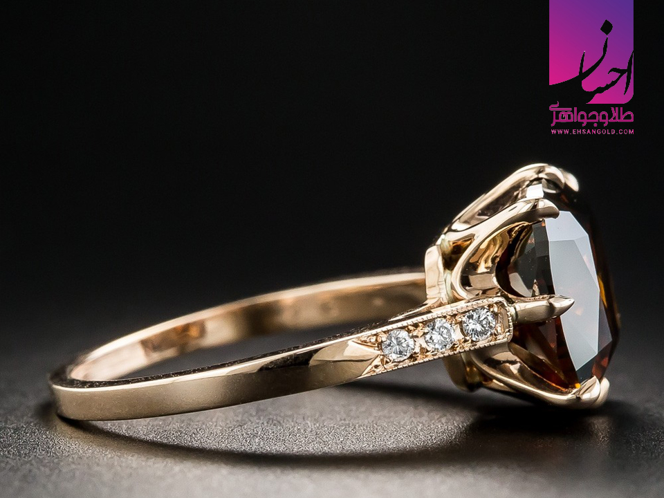 انگشتر الماس|طلا|طلا و جواهری احسان|فروش اقساطی طلا