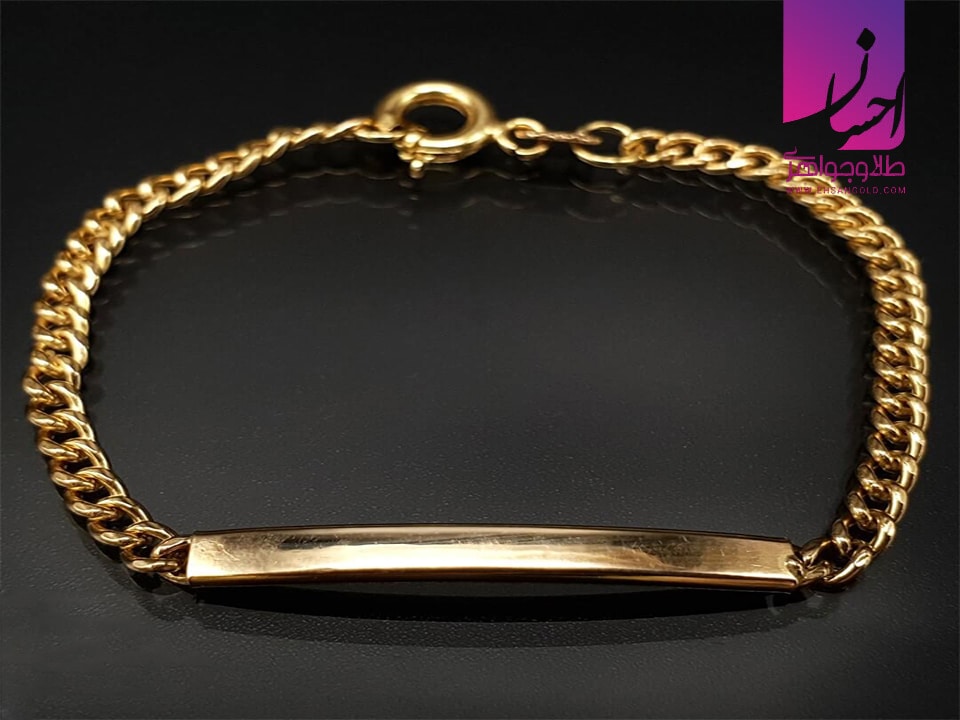 معرفی دستبند طلا کودکانه زنجیری کارتیر ، (عکس + قیمت)