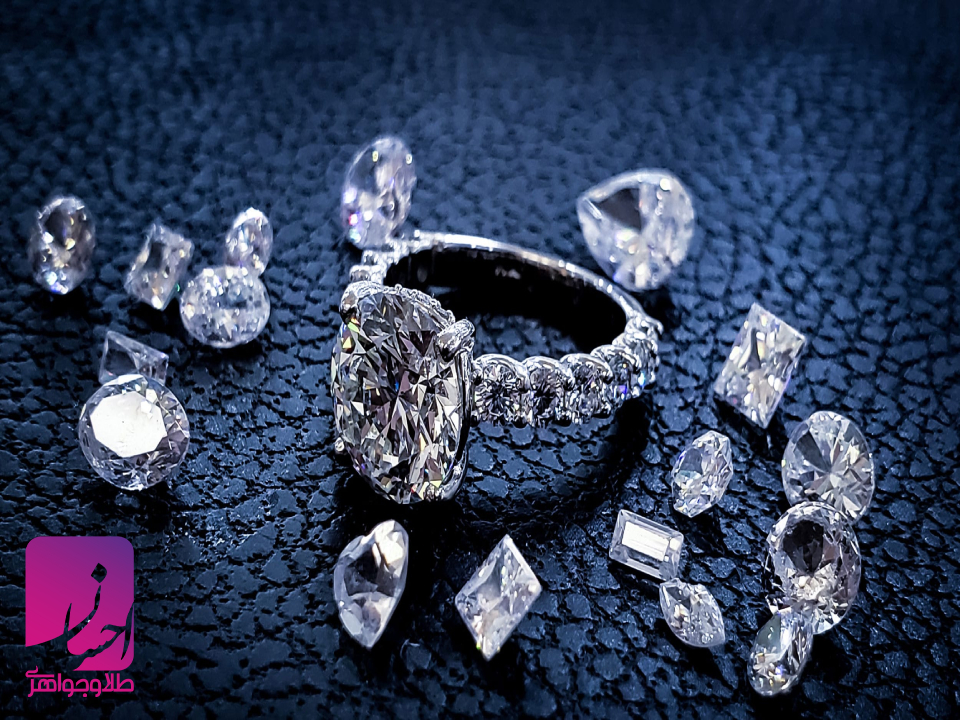 انواع برش الماس | طلا و جواهر احسان