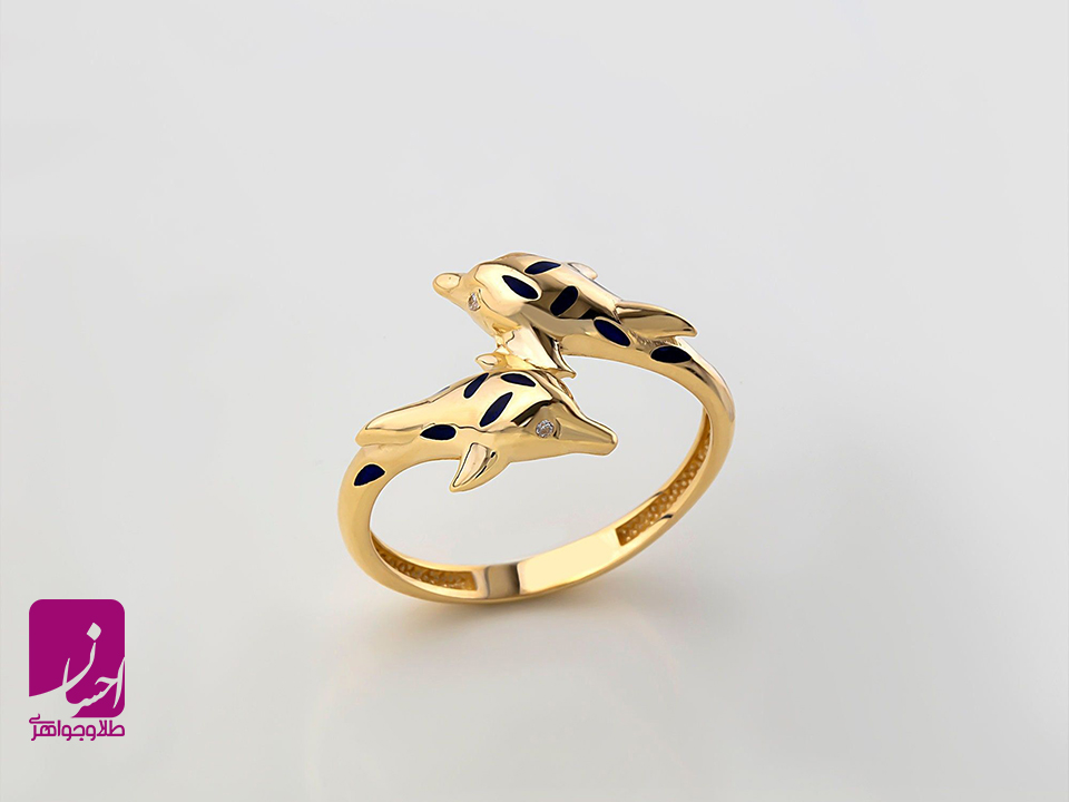 نماد دلفین در طلا و جواهرات