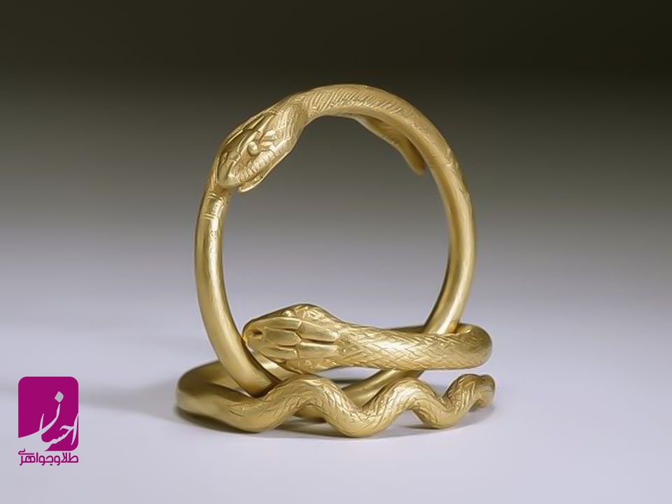نماد مار در طلا و جواهرات