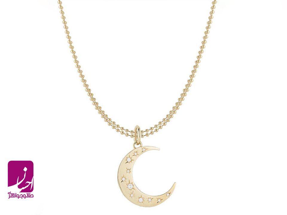 نماد ماه در طلا و جواهرات