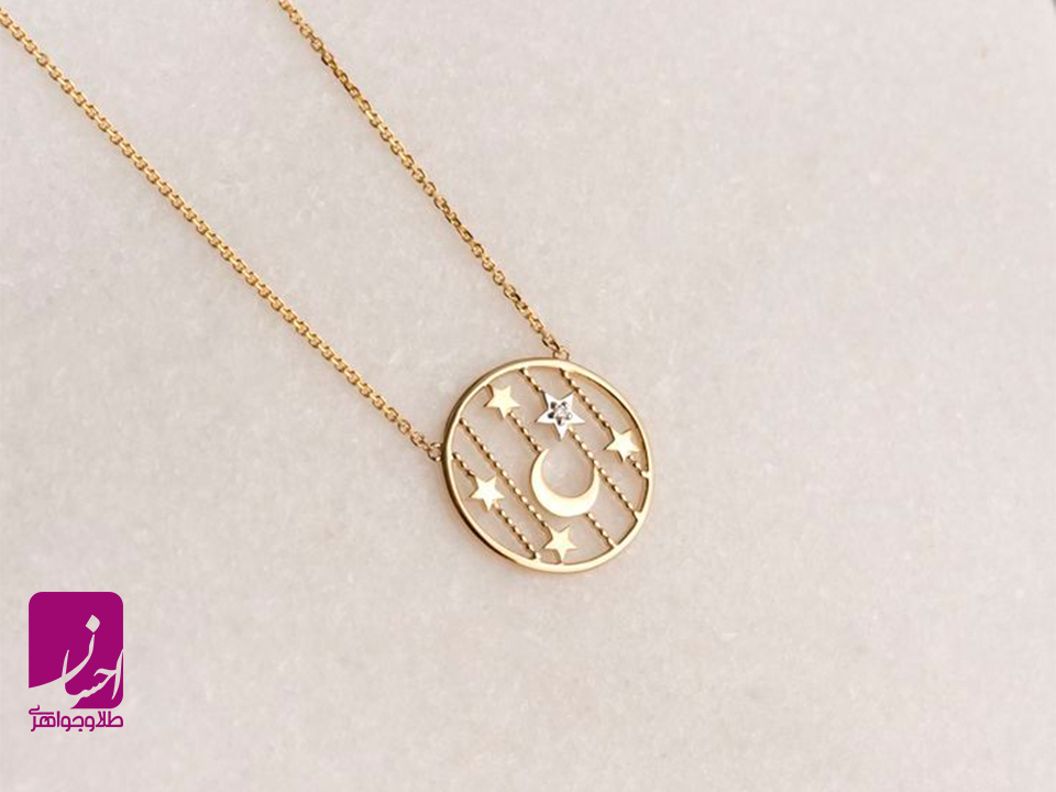 نماد ماه و ستاره در طلا و جواهرات