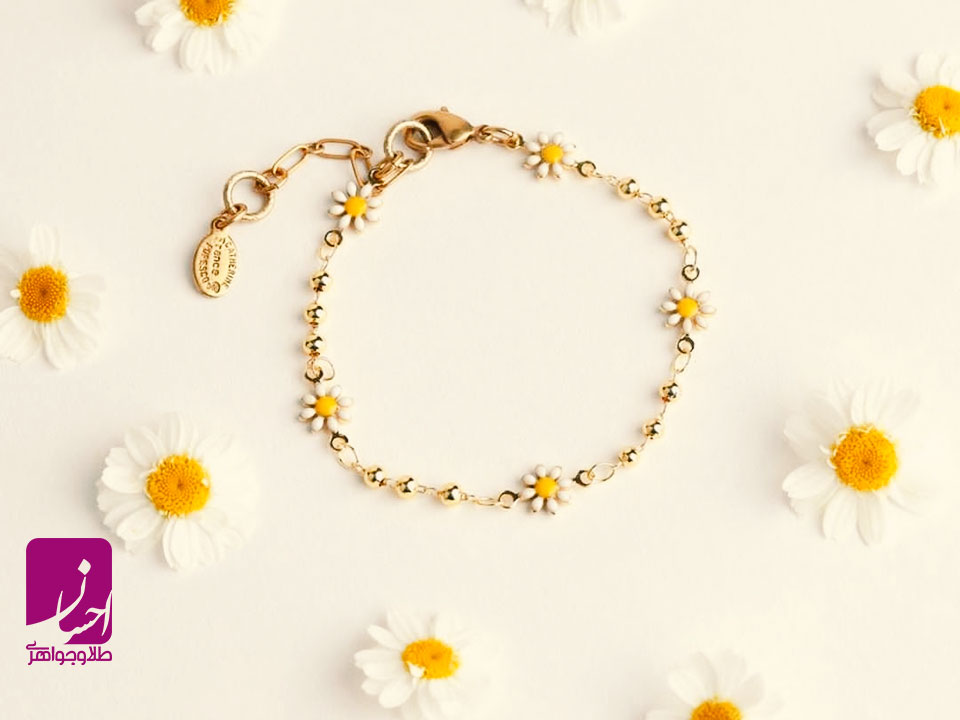 نماد گل در طلا و جواهرات