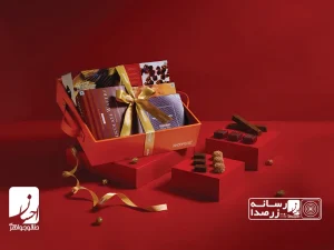 سورپرایز باکس شکلات | طلا و جواهر احسان