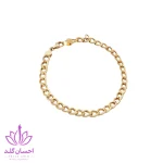 دستبند کارتیه زنجیر تو خالی طلا 18 عیار 2.98