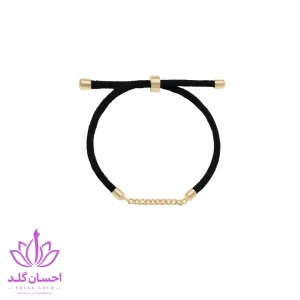 دستبند بند کناف آبی با اتصال کارتیه